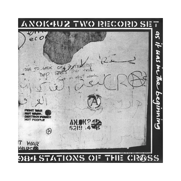 Crass - Stations Of The Crass 2xLP Crass - Stations Of The Crass 2xLP