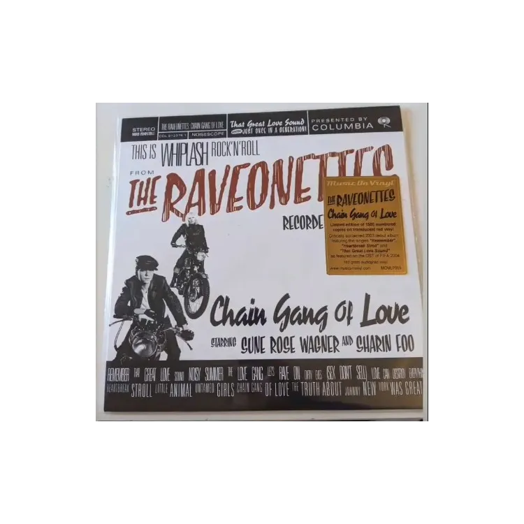 The Raveonettes – Chain Gang Of Love LP The Raveonettes – Chain Gang Of Love LP