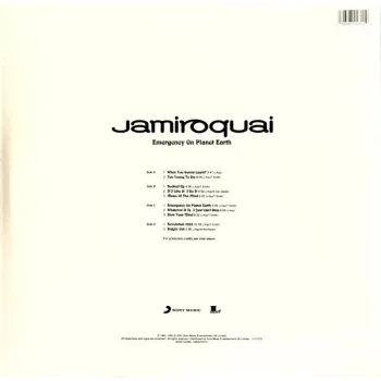 Jamiroquai ‎– Emergency On Planet Earth - 2xLP