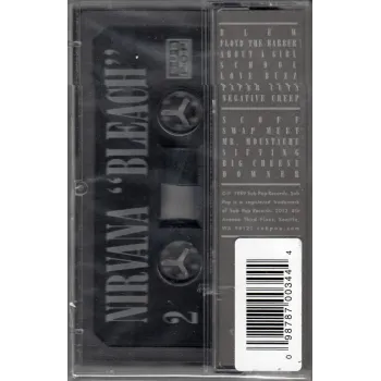 Nirvana ‎– Bleach - MC