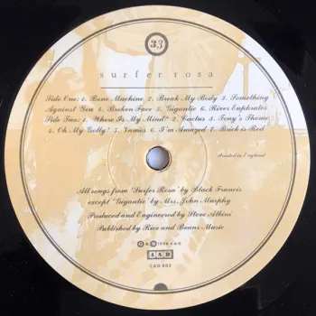 Pixies – Surfer Rosa - LP