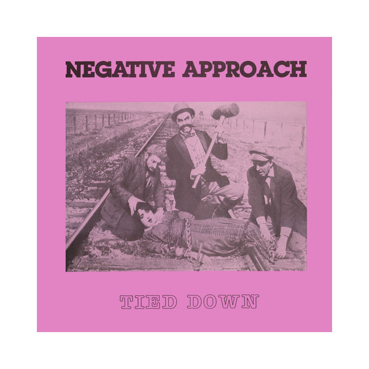 Negative Approach – Tied Down - LP color Negative Approach – Tied Down - LP color
