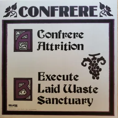 Poison Ruïn – Confrere - LP