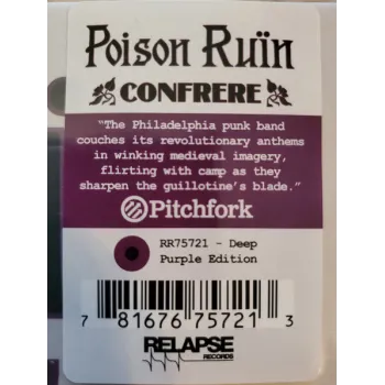 Poison Ruïn – Confrere - LP
