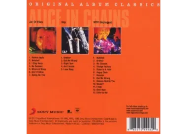 Alice In Chains – Original Album Classics - 3xCD
