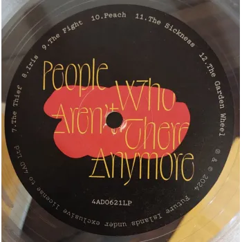 Future Islands – People Who Aren't There Anymore - Transparent Vinyl