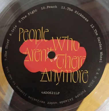 Future Islands – People Who Aren't There Anymore - Transparent Vinyl