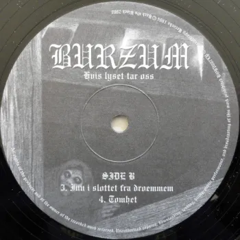 Burzum – Hvis Lyset Tar Oss - LP