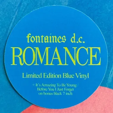Fontaines D.C. – Romance - LP+7 - open