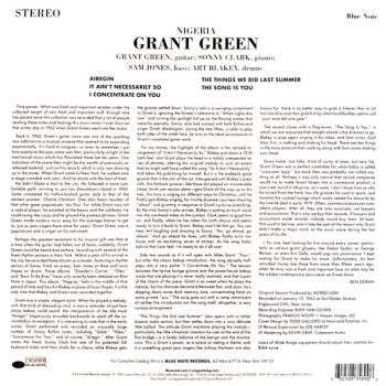 Grant Green - Nigeria - LP
