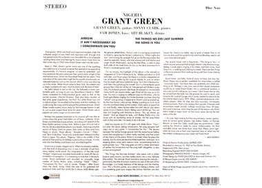 Grant Green - Nigeria - LP