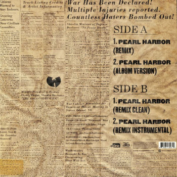 Wu-Tang - Pearl Harbor - 12"