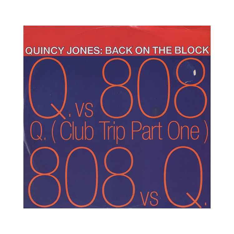 Quincy Jones - Back On The Block (12")  12"