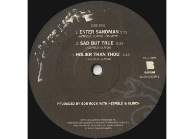 METALLICA - METALLICA / black album - 2xLP