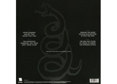 METALLICA - METALLICA / black album - 2xLP